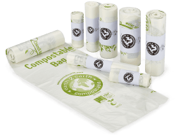 Ivory Biodegradable - Compostable Bin Bag Strong Food Waste - 100% BioDegradable