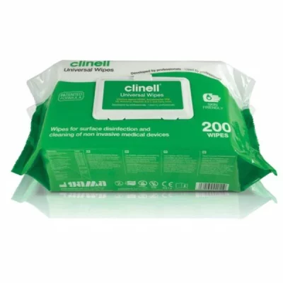 Clinell Wipes Simple Cleaning & Disinfection - Selco.ie