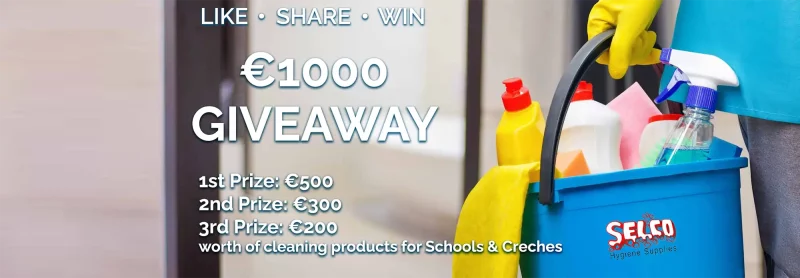 Free School Cleaning Products Selco.ie